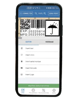 Handdrucker mit WiFi und App